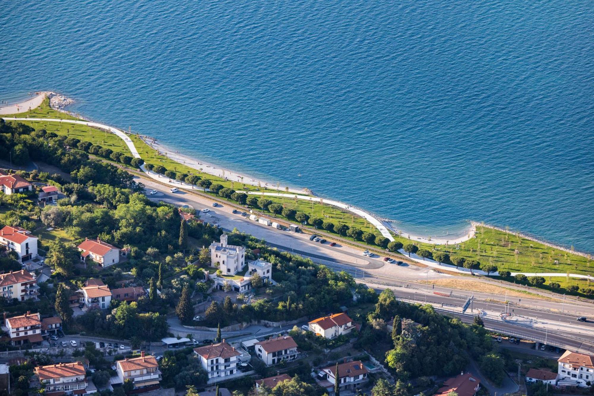 Villa Flori Adriatic Marezige Esterno foto